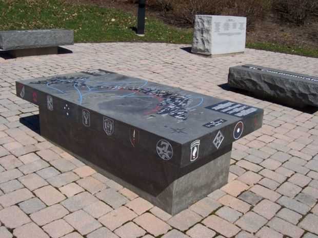 GREATER ROCHESTER VIETNAM VETERANS MEMORIAL BENCH B