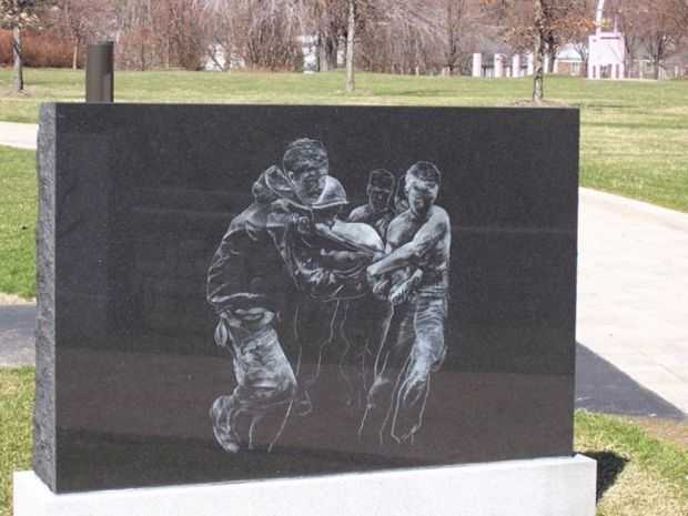 GREATER ROCHESTER VIETNAM VETERANS MEMORIAL ENTRANCE STONE B