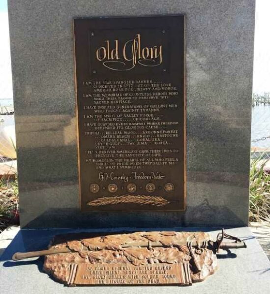 TITUSVILLE OLD GLORY MEMORIAL PLAQUE