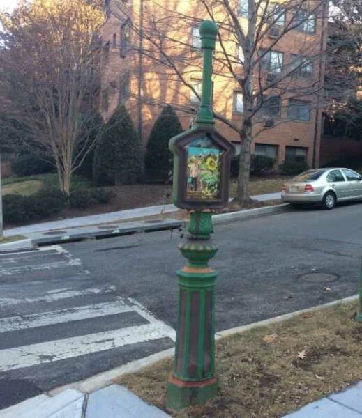 VICTORY GARDENS” WAR MEMORIAL CALL BOX