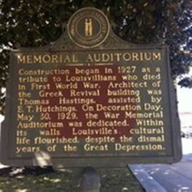 MEMORIAL AUDITORIUM MARKER