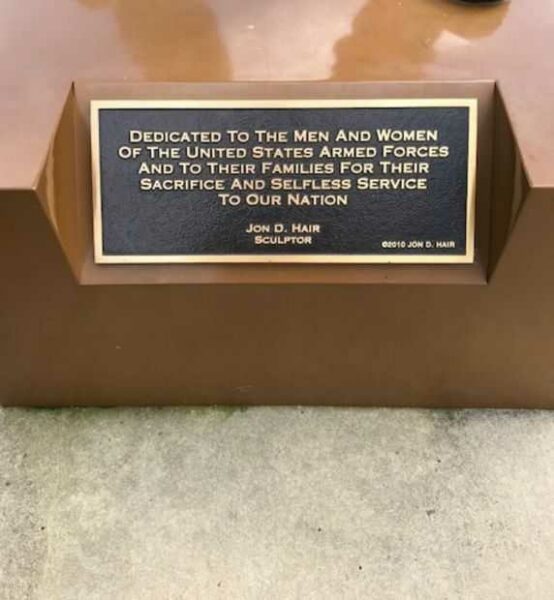 U.S. SPACE AND ROCKET CENTER ARMED FORCES MEMORIAL PLAQUE