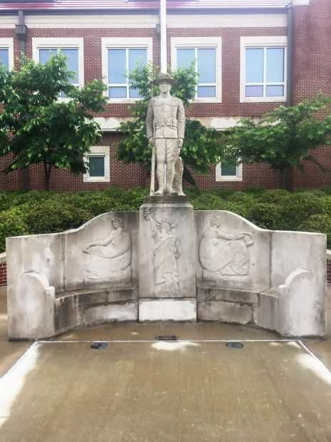 HENDRIX COLLEGE VETERANS’ MEMORIAL STATUE OF WORLD WAR I