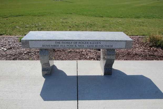 STOUGHTON AREA VETERANS MEMORIAL PARK BENCH Q