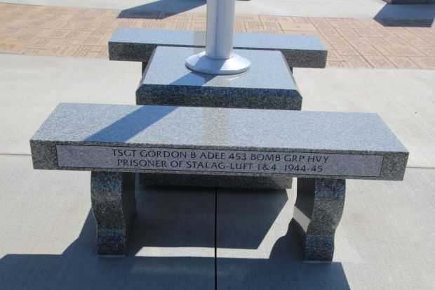 STOUGHTON AREA VETERANS MEMORIAL PARK BENCH B
