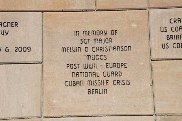 STOUGHTON AREA VETERANS MEMORIAL PARK BRICK SECTION R