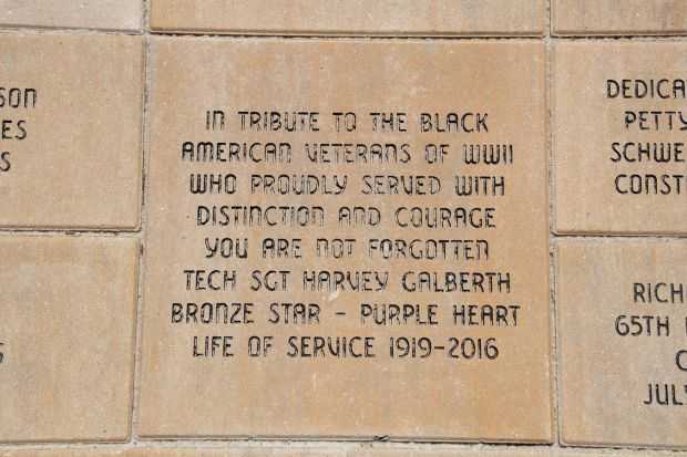 STOUGHTON AREA VETERANS MEMORIAL PARK BRICK SECTION K