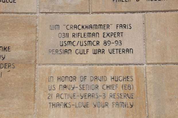 STOUGHTON AREA VETERANS MEMORIAL PARK BRICK SECTION I