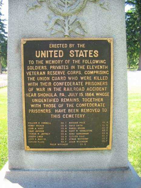 SHOHOLA RAILROAD ACCIDENT MEMORIAL