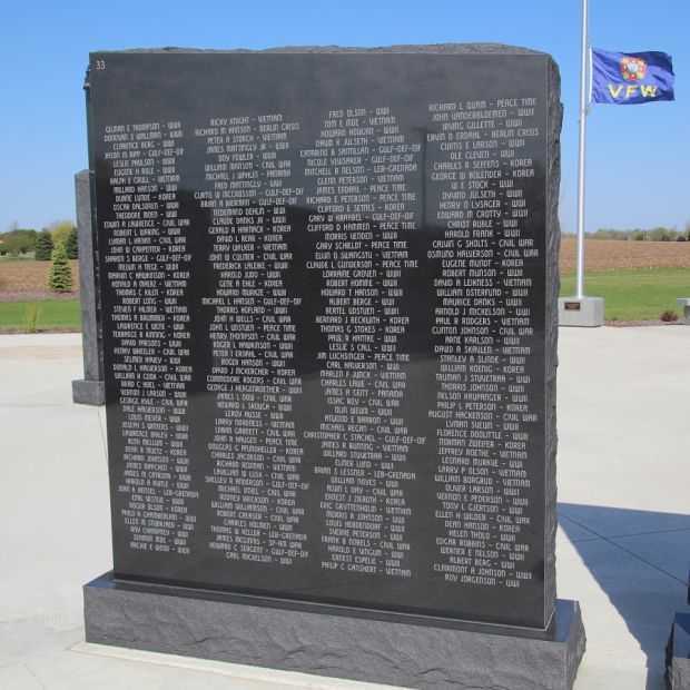 STOUGHTON AREA VETERANS MEMORIAL PARK WALL 33