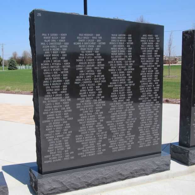 STOUGHTON AREA VETERANS MEMORIAL PARK WALL 26