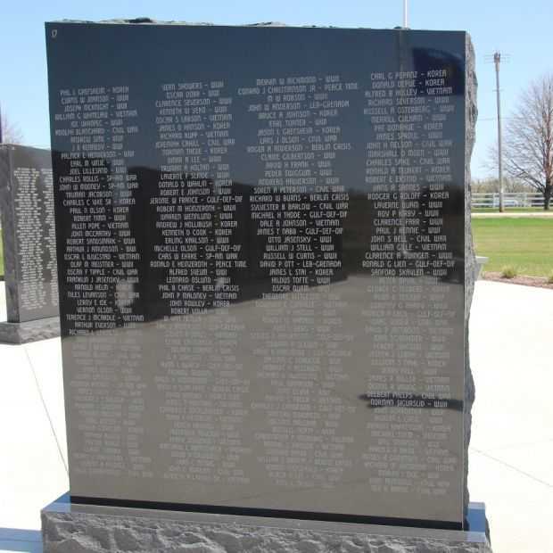 STOUGHTON AREA VETERANS MEMORIAL PARK WALL 17