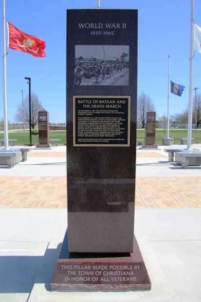 BATTLE OF BATAAN AND THE DEATH MARCH MEMORIAL PILLAR