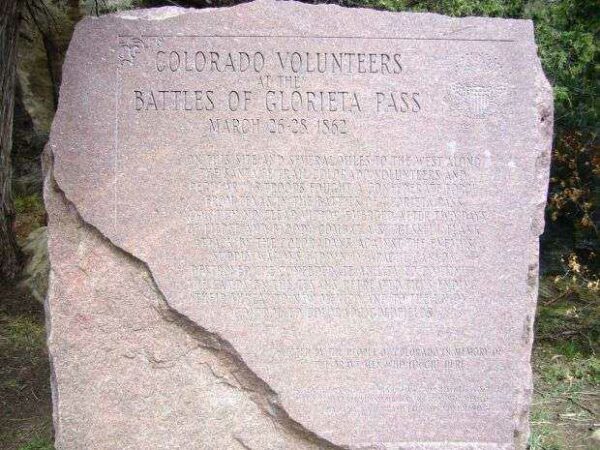 BATTLE OF GLORIETA PASS WAR MEMORIAL
