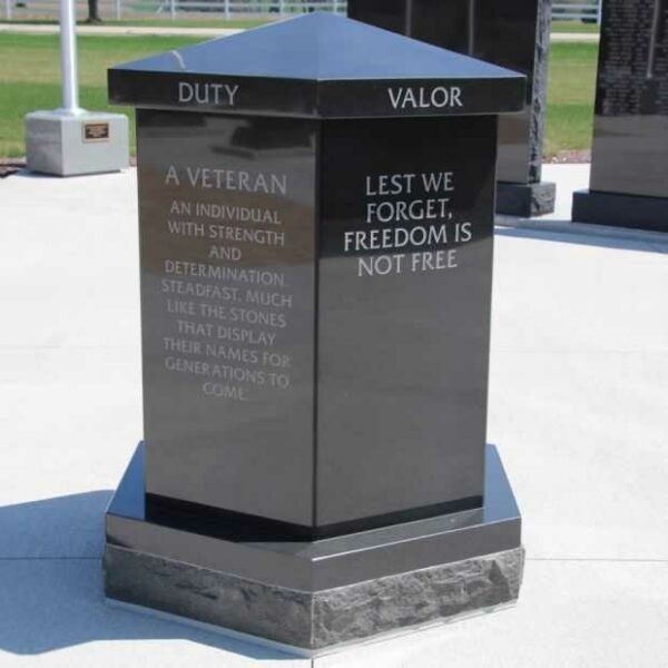 STOUGHTON AREA VETERANS MEMORIAL PARK TIME CAPSULE B