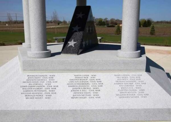 REMEMBER OUR FALLEN WAR MEMORIAL PAVILLION SIDE D