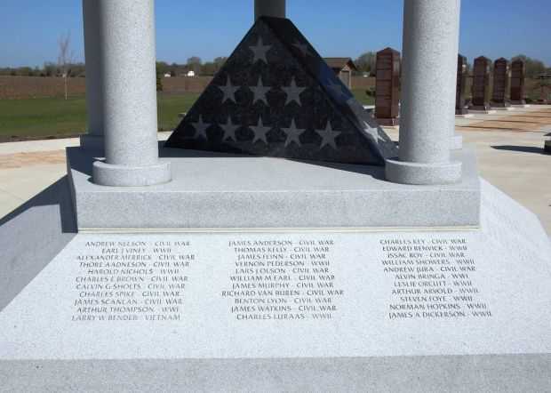 REMEMBER OUR FALLEN WAR MEMORIAL PAVILLION SIDE C