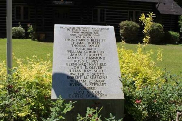 MONROE COUNTY WORLD WARS HONORED DEAD MEMORIAL