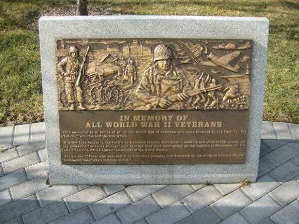 BRANCHBURG WORLD WAR II MEMORIAL