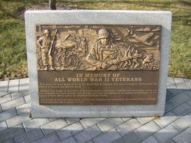 BRANCHBURG WORLD WAR II MEMORIAL