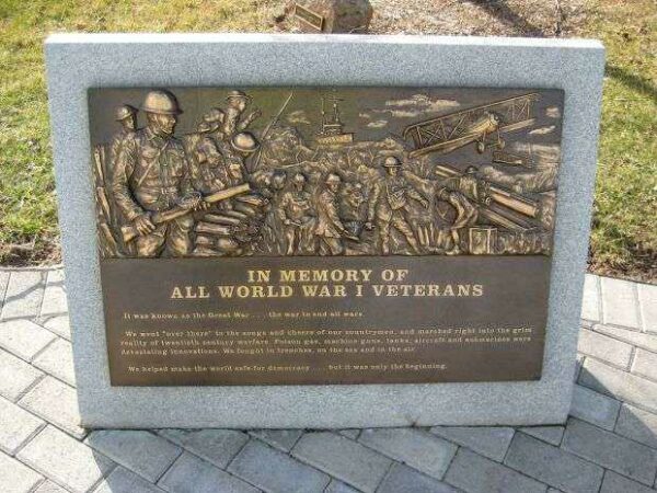 BRANCHBURG WORLD WAR I MEMORIAL
