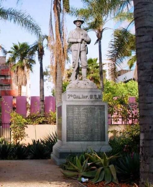 7TH CAL.INF. U.S.V. WAR MEMORIAL