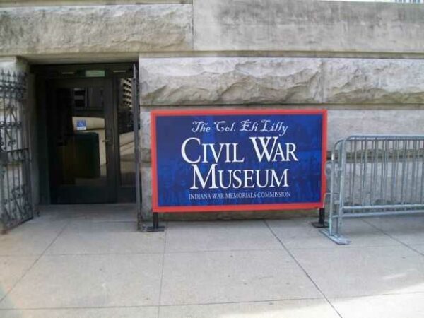 THE COL. ELI LILLY CIVIL WAR MUSEUM MEMORIAL MARKER