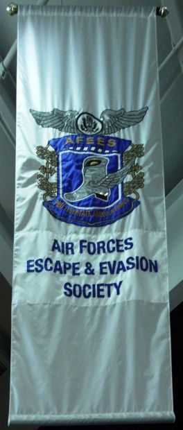 AIR FORCES ESCAPE & EVASION SOCIETY MEMORIAL BANNER
