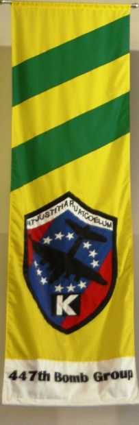 447TH BOMB GROUP WAR MEMORIAL BANNER