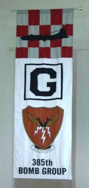 385TH BOMB GROUP WAR MEMORIAL BANNER