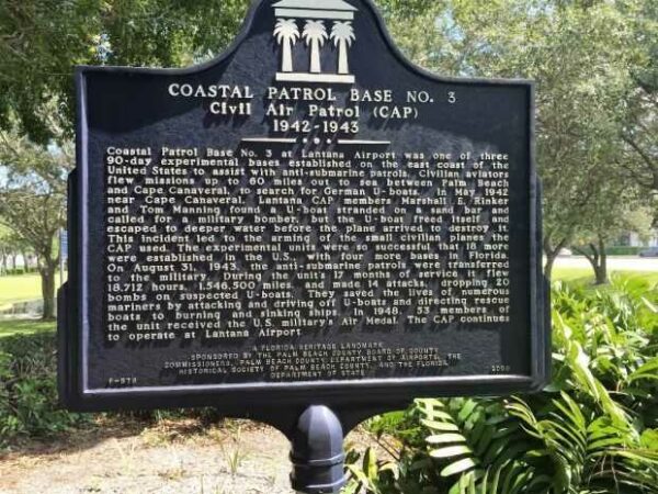 COASTAL PATROL BASE NO. 3 MEMORIAL MARKER