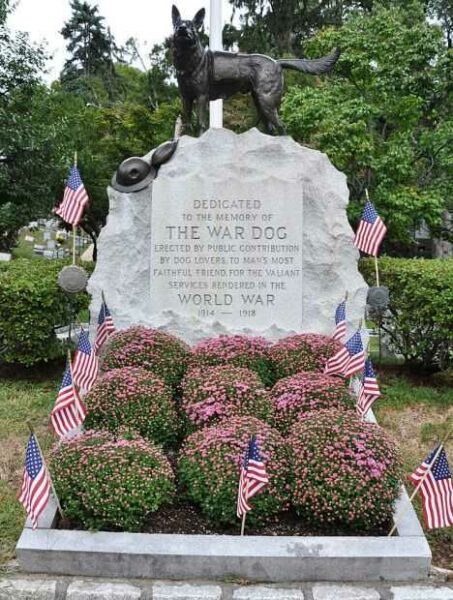 THE WAR DOG MEMORIAL