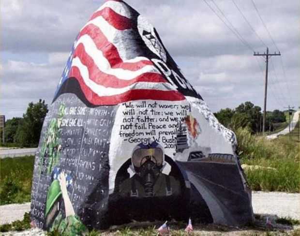 GREENFIELD FREEDOM ROCK