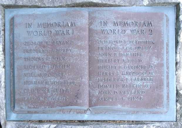WILLIAMSTOWN WORLD WARS MEMORIAL BOOK PLAQUE