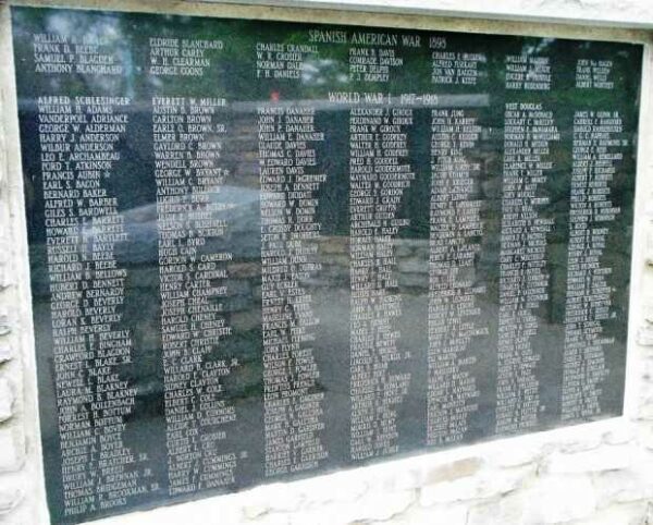WILLIAMSTOWN WAR VETERANS MEMORIAL PLAQUE C