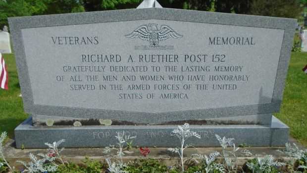 RICHARD A. RUETHER POST 152 VETERANS MEMORIAL