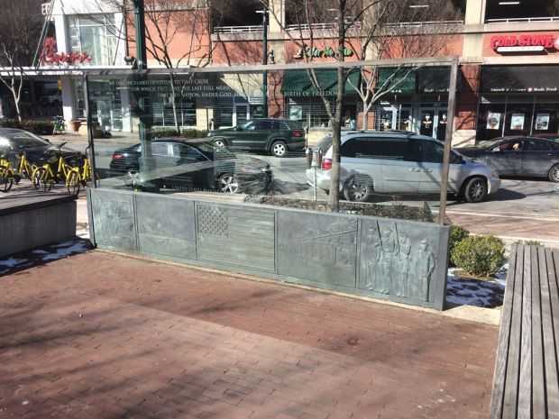 SILVER SPRING VETERANS PLAZA LEFT PANEL