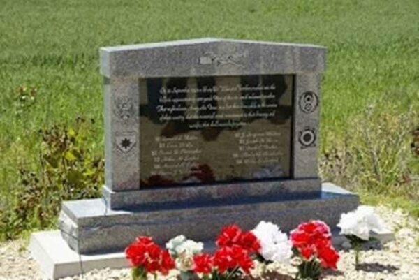 B-24D “LIBERATOR” BOMBER CRASH MEMORIAL