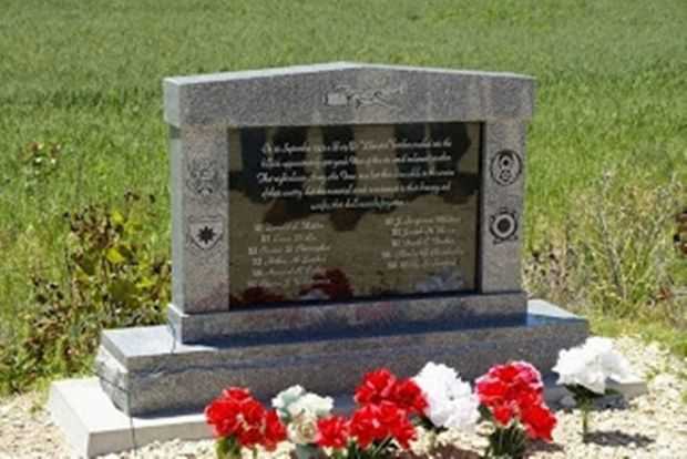 B-24D “LIBERATOR” BOMBER CRASH MEMORIAL