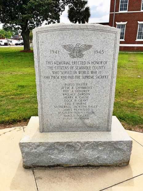 SEMINOLE COUNTY WORLD WAR II MEMORIAL