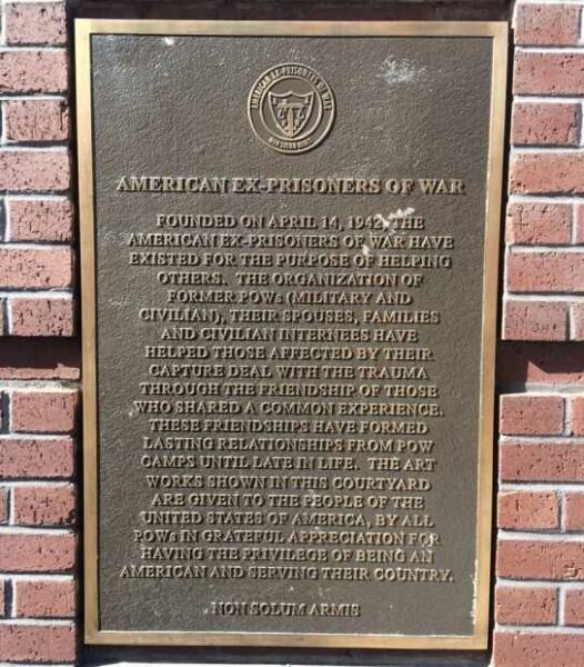 ANDERSONVILLE AMERICAN EX-PRISONERS OF WAR MEMORIAL PLAQUE