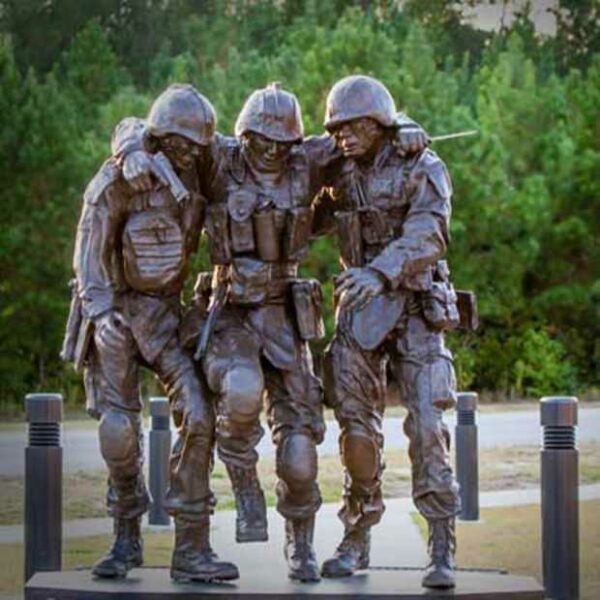 NO MAN LEFT BEHIND MEMORIAL STATUES