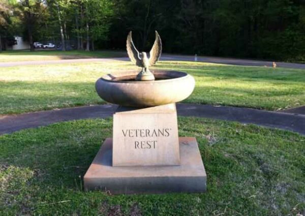 EVERGREEN CEMETERY VETERANS’ REST MEMORIAL FOUNTAIN