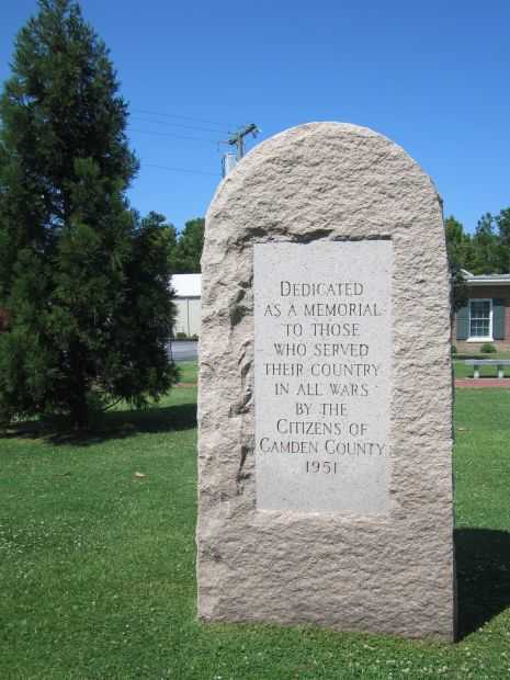 CAMDEN COUNTY WAR VETERANS MEMORIAL