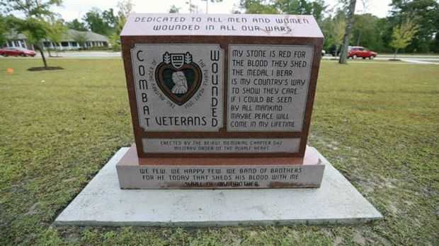 CAMP LEJEUNE COMBAT WOUNDED VETERANS MEMORIAL