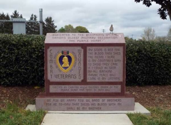 MINT HILL COMBAT WOUNDED VETERANS MEMORIAL