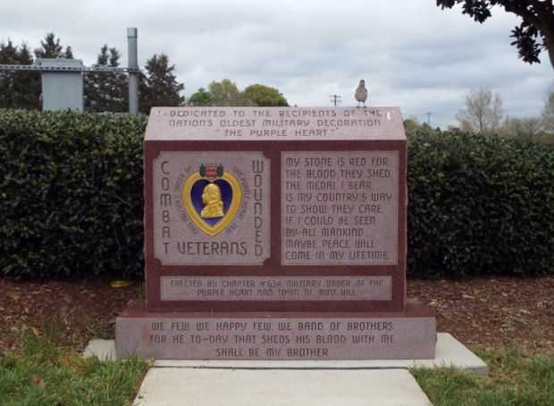 MINT HILL COMBAT WOUNDED VETERANS MEMORIAL