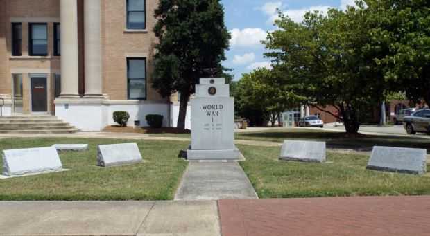 HOKE COUNTY WAR MEMORIAL FRONT