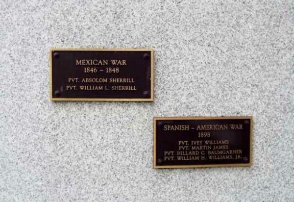 CATAWBA COUNTY WAR MEMORIAL PLAQUES A & B