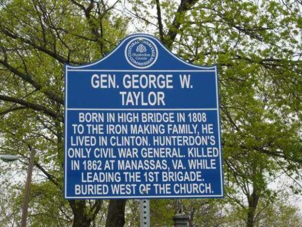 GEN. GEORGE W. TAYLOR WAR MEMORIAL MARKER